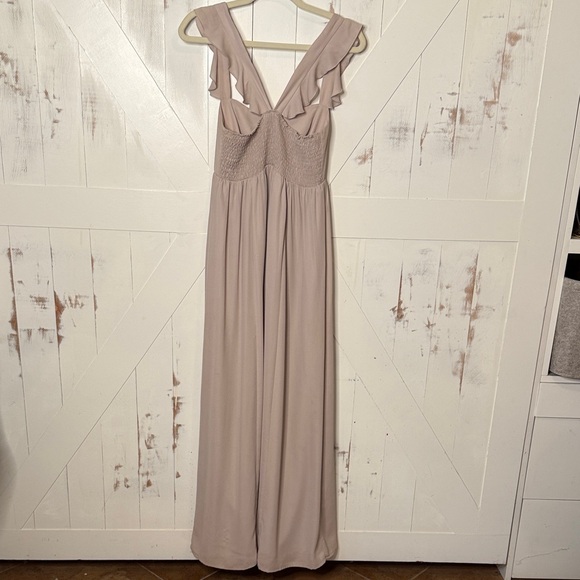 Show Me Your Mumu Light Gray Maxi Dress - Picture 11 of 13